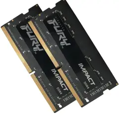 KINGSTON - Memoria Ram Dual Channel Ddr4 16gb2x8gb Fury 3200mhz Laptop portatil