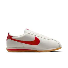 NIKE - Tenis Cortez Leather Hombre-Blanco/Rojo