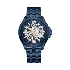 LOIX - Reloj hombre LA2117-3 azul con tablero azul