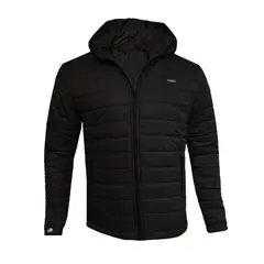 MODA EN CIRCUITO - Chaqueta Impermeable Negra Para Hombre