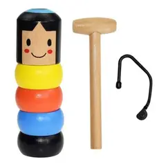 GENERICO - Juego De Muñeco Mágico Para Golpear Con Un Martillo Para Niñ