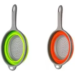GENERICO - Colador De Silicona Plegable Escurridor De Cocina Multiusos