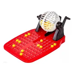 BINGO - Set Tómbola Juego De Mesa Familiar + Cartones
