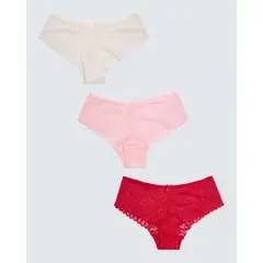 SEVEN SEVEN - Panty Para Mujer Hipster Color Rojo Marca #28800101