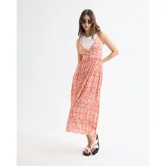 SEVEN SEVEN - Vestido Para Mujer Manga Sisa Color Naranja Marca #28171357