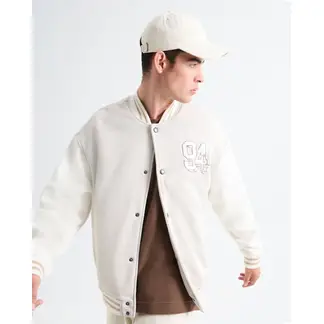 SEVEN SEVEN - Chaqueta Para Hombre Bomber Color Beige Marca #45080452