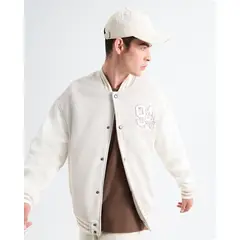 SEVEN SEVEN - Chaqueta Para Hombre Bomber Color Beige Marca #45080452