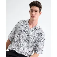 SEVEN SEVEN - Camisa De Hombre Color Gris Marca #45012112