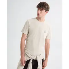 SEVEN SEVEN - Camiseta Para Hombre Manga Corta Cuello Redondo Color Marfil Marca #45092657