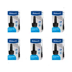 PELIKAN - Pack x 6 Tintas Para Sello Negra