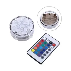 GENERICO - Luz LED Sumergible para Acuario RGB con Control Remoto