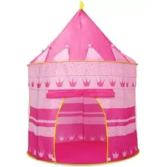GENERICO - CARPA CASTILLO COLOR ROSA ESTILO COHETE NIÑOS