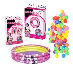 BESTWAY - Combo Minnie 3en1 + 50 Pelotas Gratis
