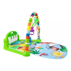 GENERICO - Gimnasio Piano verde Armable Con Accesorios Para Bebes 75cm