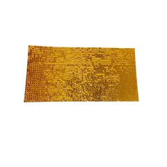 GENERICO - Fondo Dorado Cortina De Lentejuelas 18 Paneles De Pared