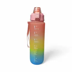 YOYOSO - TERMO ROSA PLASTICO DEGRADADO -1L