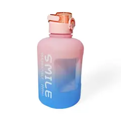 YOYOSO - TERMO ROSA PLASTICO DEGRADADO GRANDE - 2000ML