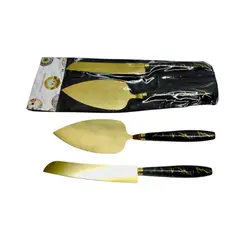 MAZUGI - Juego Cuchillo + Pala Espatula Ponque Para Boda Matrimonio