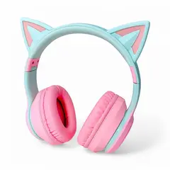 YOYOSO - AUDIFONOS INALAMBRICOS GATO - ROSADO