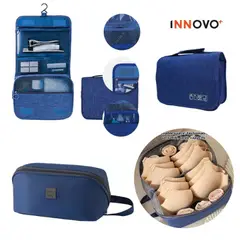 INNOVA - Combo Organizador De Viaje Equipaje Cosmetiquera y Bolso Ropa Interior