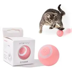 GENERICO - Juguete Pelota Gato Interactiva Recargable Bola Silicona