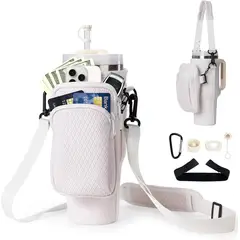 GENACOL - Funda Bolso Porta Botella Para Termo Vaso Stanley Contigo