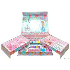 GENERICO - Juego Maquillaje Infantil Expandible Cosmeticos Lavable