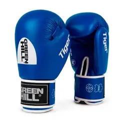 GENERICO - Guantes de Boxeo Ref Tiger Approved IBA Color Azul 12 oz