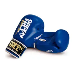 GENERICO - Guantes de Boxeo Ref Tiger Color Azul 10 0z