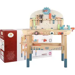 GENERICO - Mesa De Herramientas En Madera Para Niños
