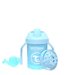 TWISTSHAKE - VASO MINI CUP 7oz 4+MESES AZUL CELESTE