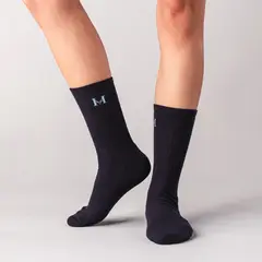 MARIO HERNANDEZ - Medias Monocroma Azul MH Socks