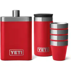 YETI - Frasco 7 oz con juego de vasos de chupito,modelo Rescue