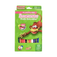 PARCHESITOS - Plastilina Larga X 13