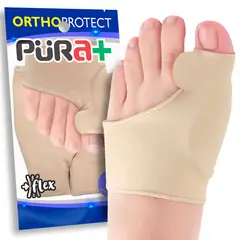 GENERICO - Protector de Juanete Dedo Textil x1 Set Purama+