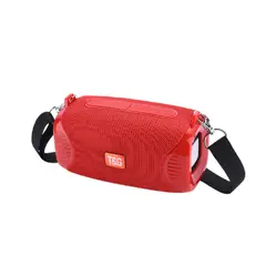TYG - Parlante Bluetooth Portátil TG532 Con Correa Rojo
