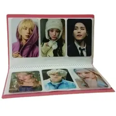 KPOP - Album Libro Con Caja Para Coleccion De Photocards Rosado