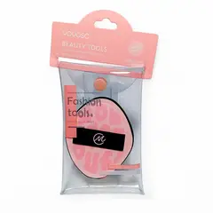 YOYOSO - PUFF PARA POLVO CON CINTA NEGRA