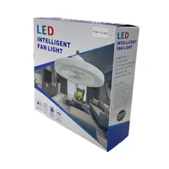 GENERICO - Ventilador De Techo Con Luz Led 5 Aspas Silencioso Fl-50w
