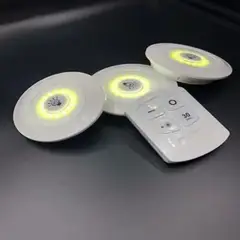 GENERICO - Luces LED adhesivas set x3 con control lamparas inteligentes