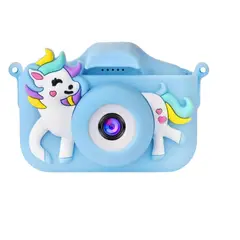 GENERICO - Cámara Digital Niños Fotos Vídeos Juego Unicornio
