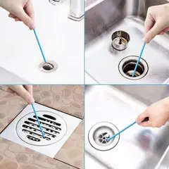 GENERICO - Barras de limpieza para sifones y tuberia set12