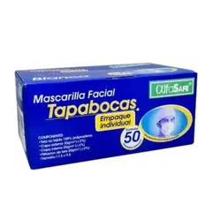 ALFA SAFE - TAPABOCA ELÁSTICO ALFASAFE BLANCO EMP IND