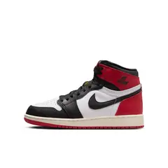 JORDAN - Tenis Niños Air 1 Retro High OG Black Toe