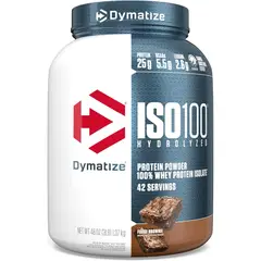 DYMATIZE - ISO 100 3 Libras Brownie -