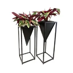 GENERICO - SOPORTE METALICO PARA MATERA CONICO