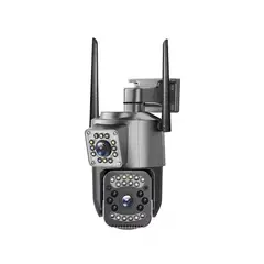 GENERICO - Camara De Seguridad Doble Lente Vision Nocturna
