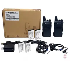 MOTOROLA - RADIOS C1 WALKIE TALKIE CON DOBLE BATERIA