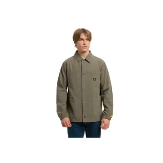 CAT - Camisa Hombre Snap Front Coach Jac Verde