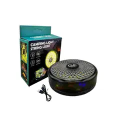 GENERICO - Luces Para Acampar, Luces De Cadena 3 En 1 Para Exteriores